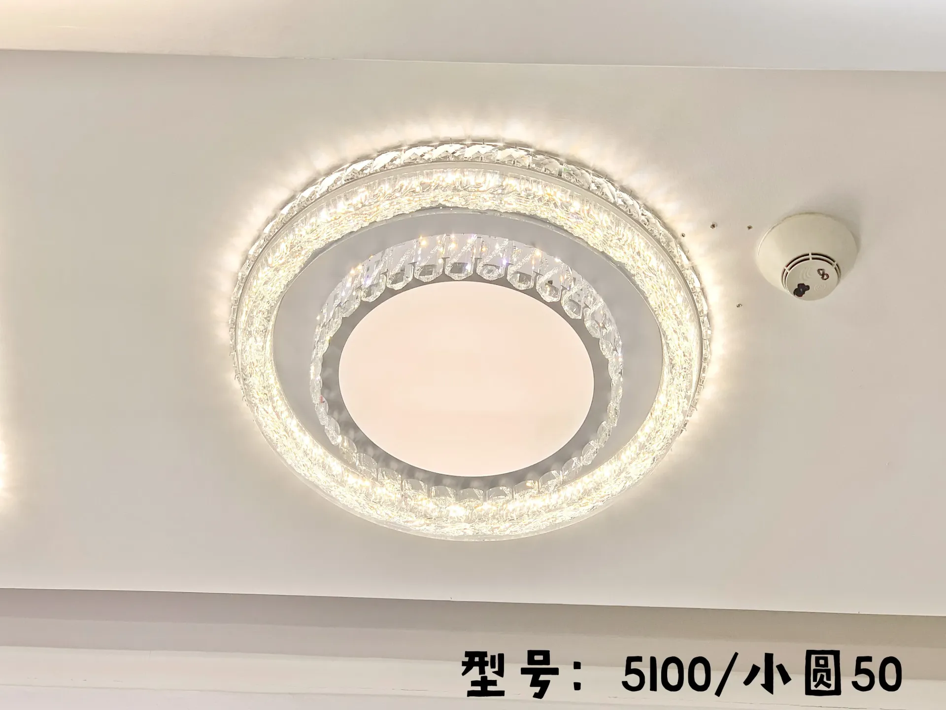 Crystal LED Ceiling Light Fixture