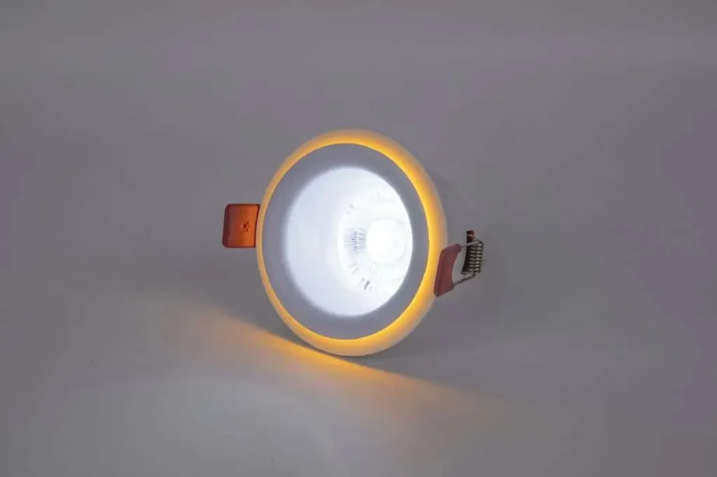 Double Eyelid Style Downlight (White+Blue)