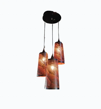 Cylinder-shaped shades Pendant