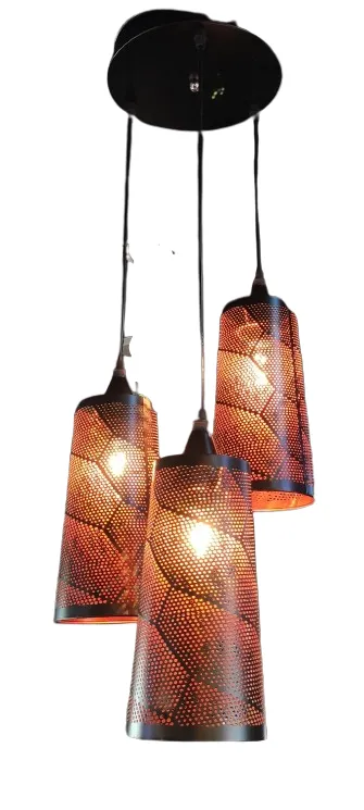 Cylinder-shaped shades Pendant