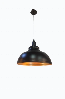 Industrial-style Black Pendant