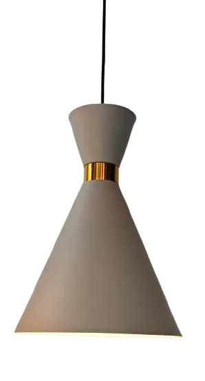 Hourglass-shaped Pendant Light