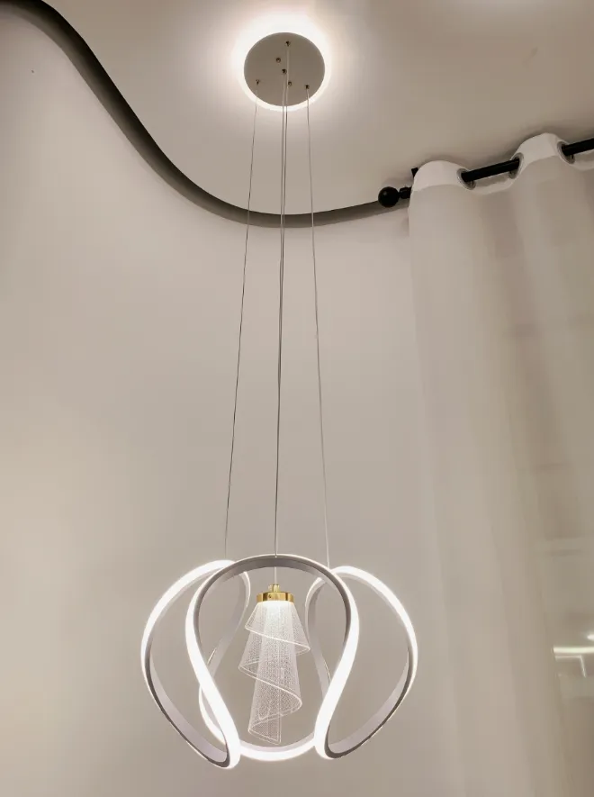 Modern LED Ring Chandelier