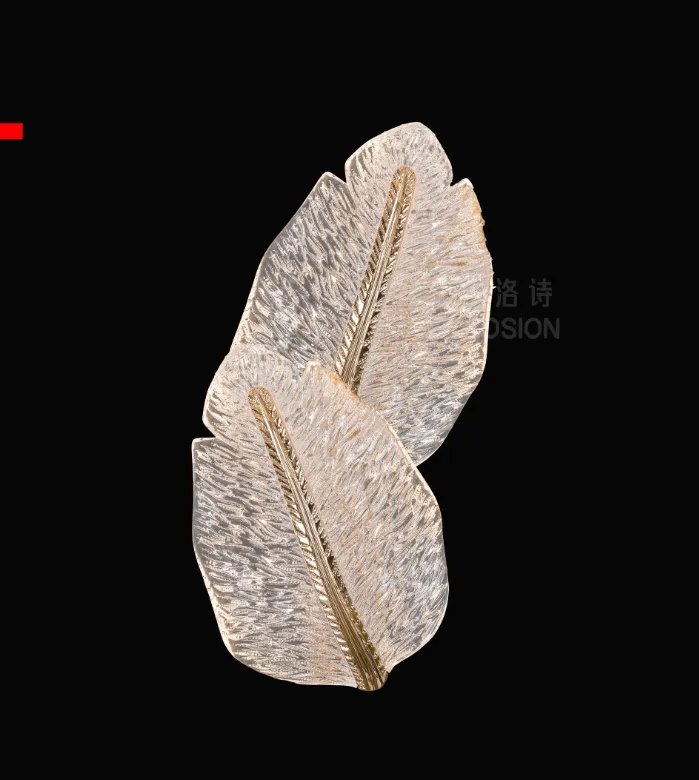Leaf Shaped Wall Light