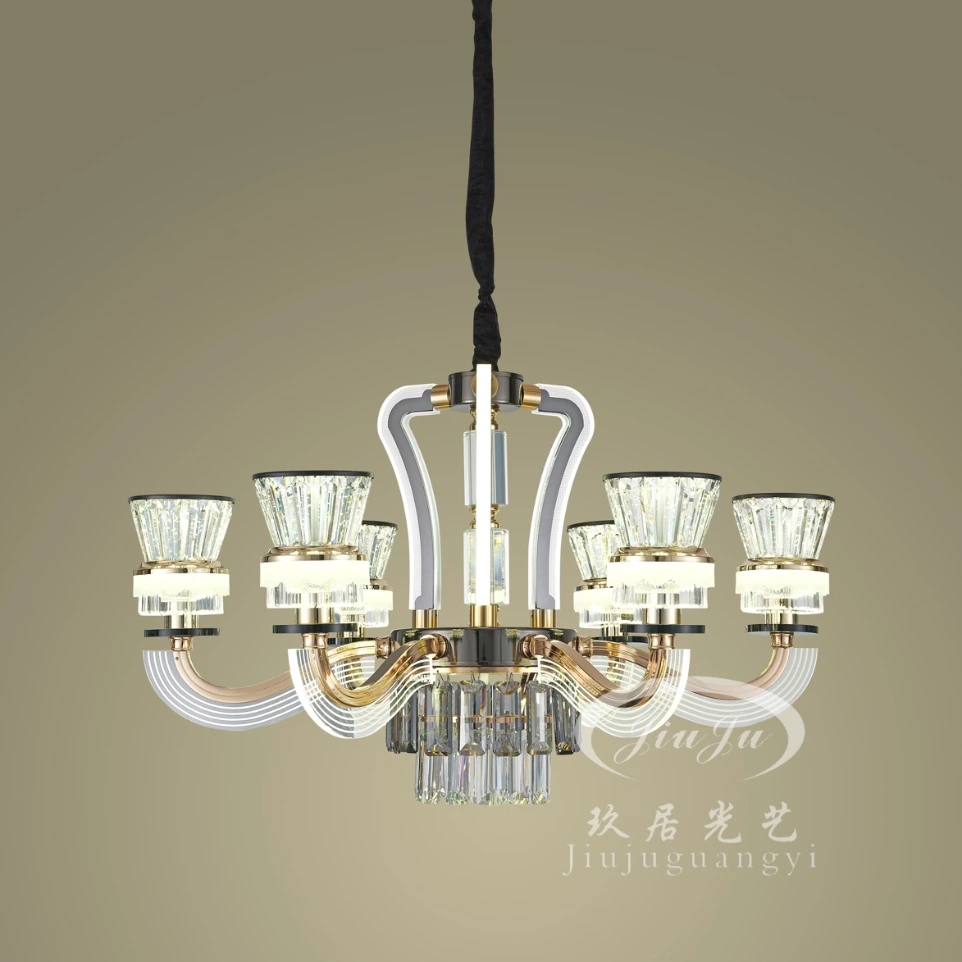 Modern Crystal Chandelier Light